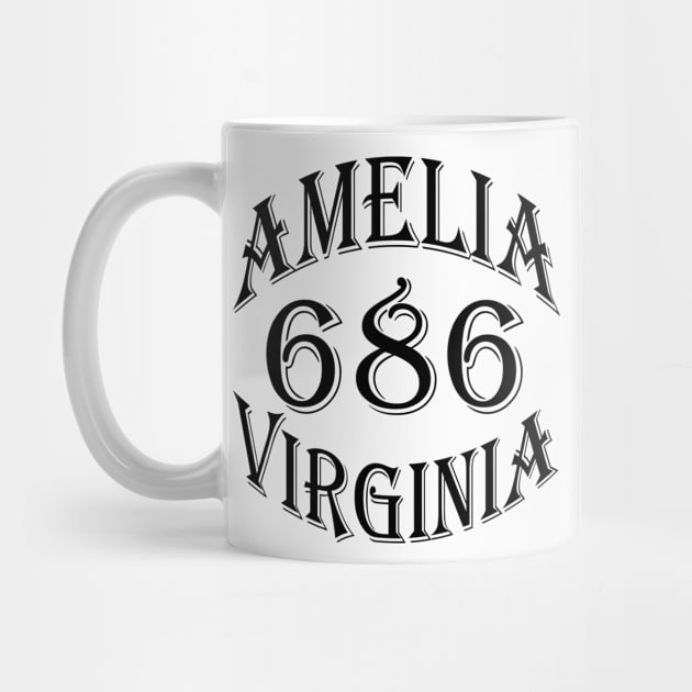 686 AMELIA VA (BLACK) by DodgertonSkillhause